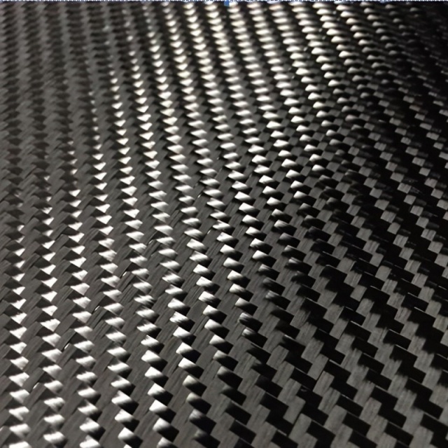 3K 160GSM Plain de tela de fibra de carbono