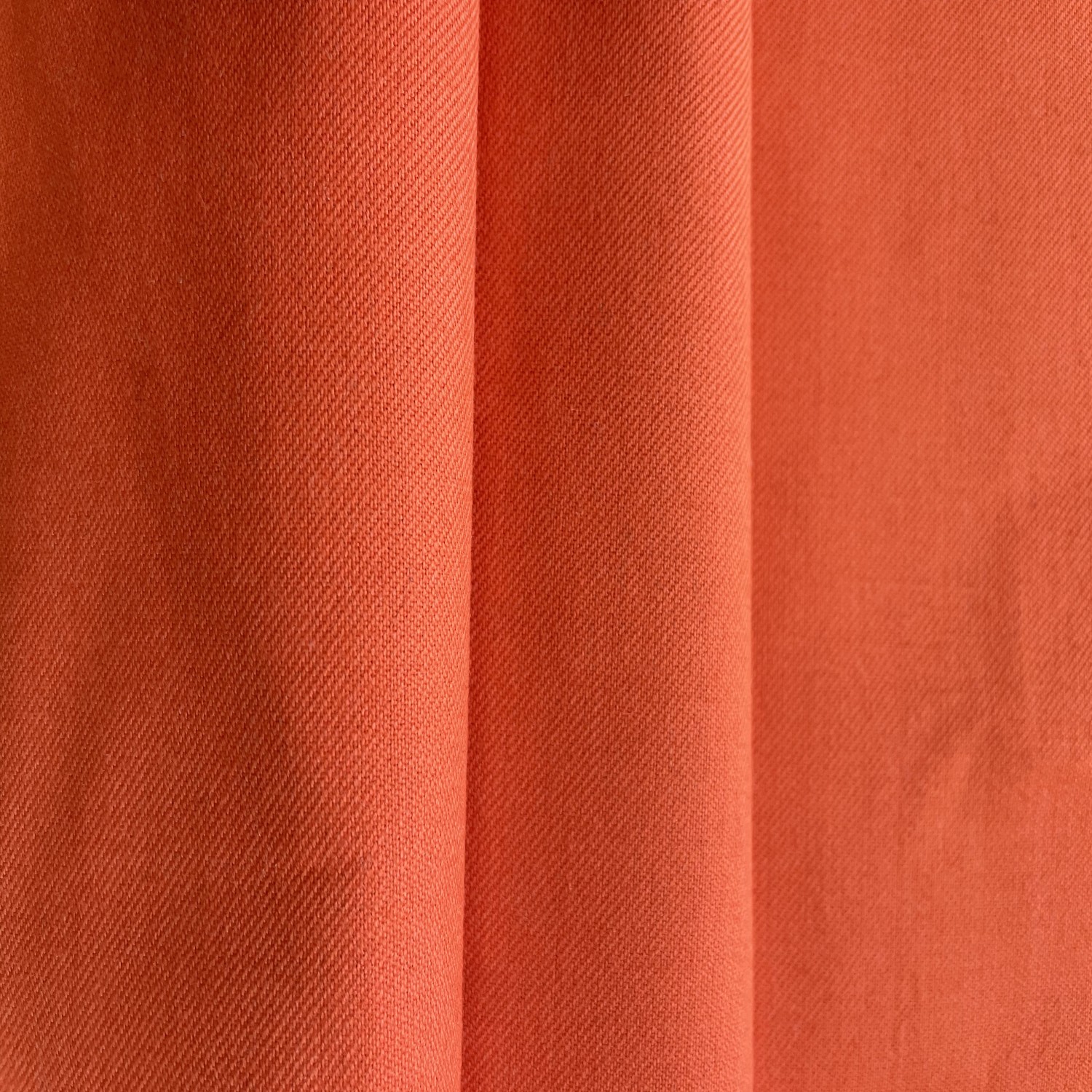Tela retardante de llama de meta-aramida naranja de 210gsm para extinción de incendios