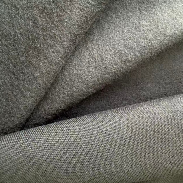 Tela de punto de sudadera de lana de un solo lado ignífuga mezclada de acrílico modificado