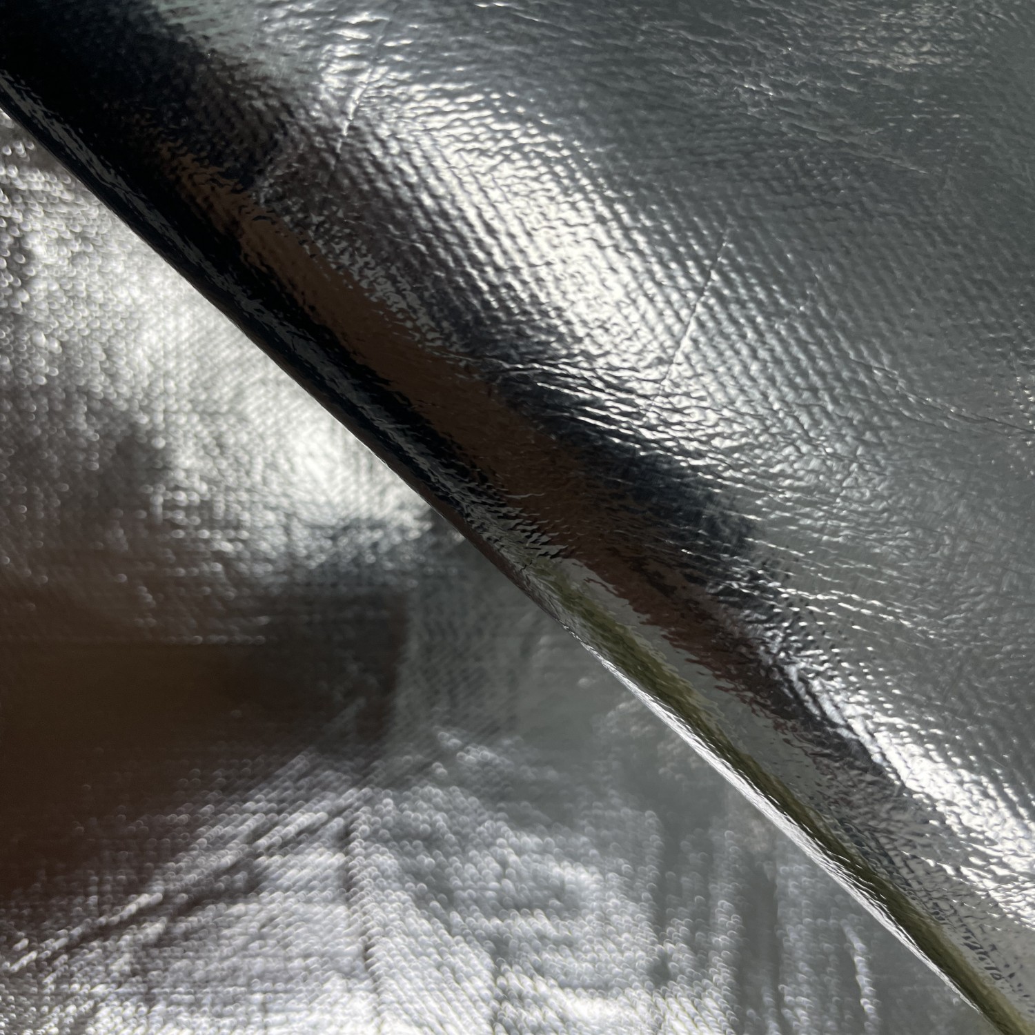 230GSM para película de aluminio para aramid compuesto tela retardante