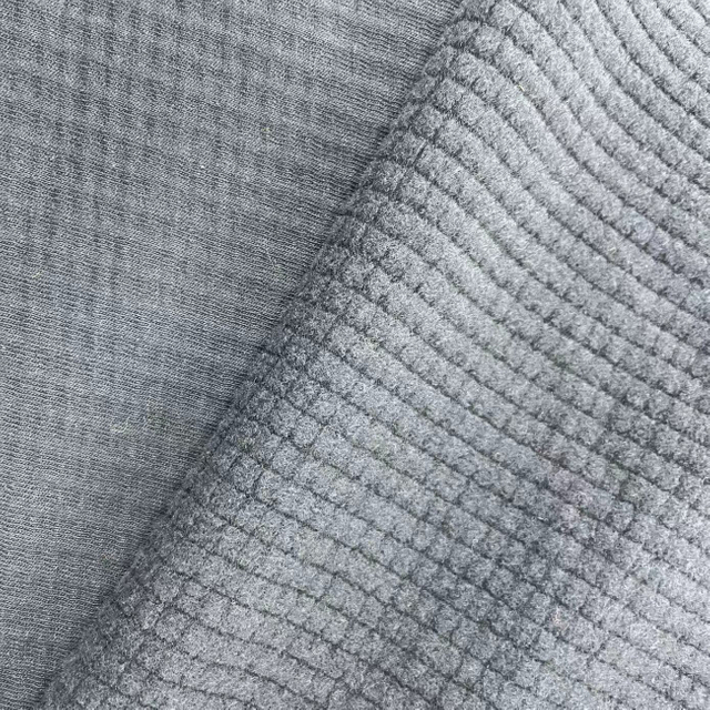 Tejido retardante de llama Polar Fleece de una cara mezclado modacrílico de 300 g/m2