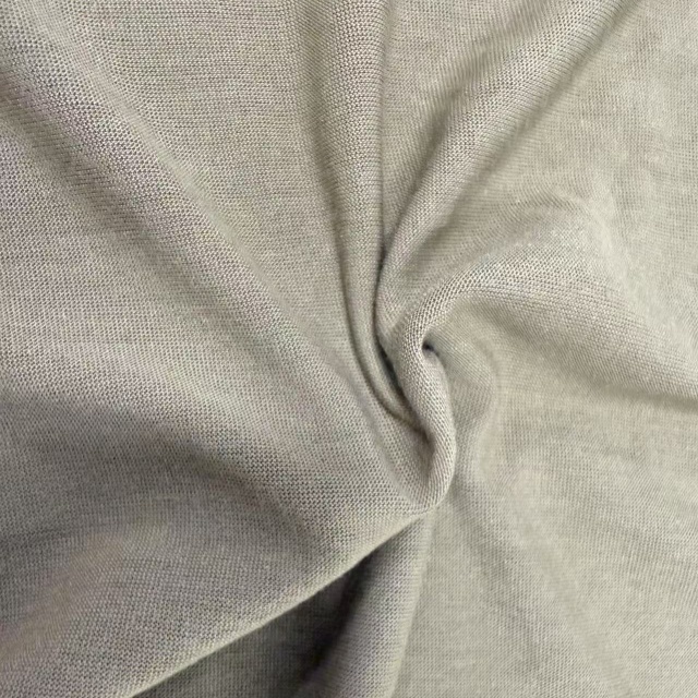 Tela de sudor de punto retardante combinado de tencel acrílico modificado