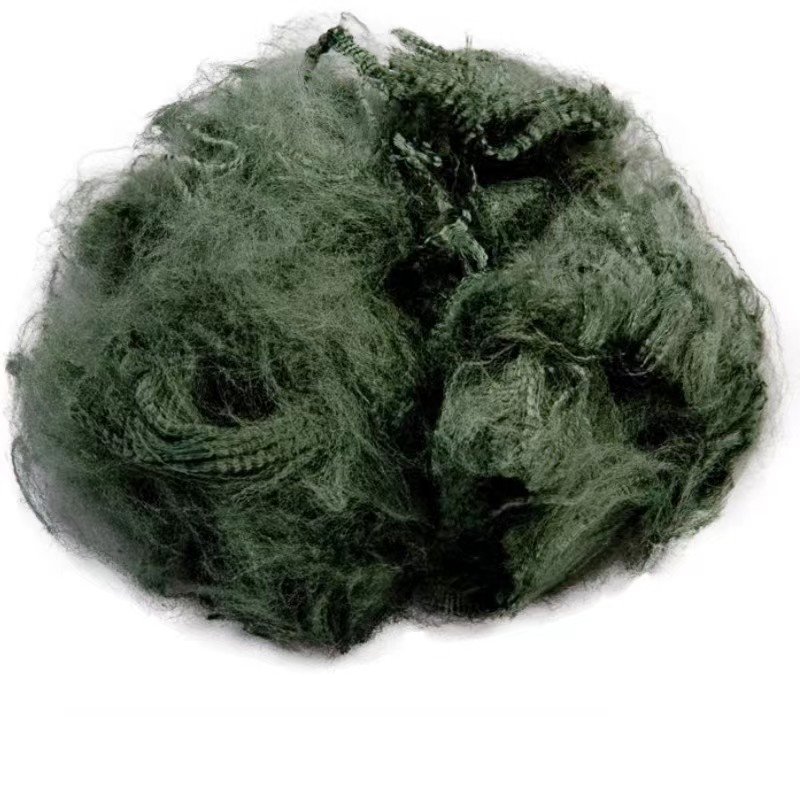 Fibras retardantes de llama de color meta-aramida resistentes a altas temperaturas y al calor.