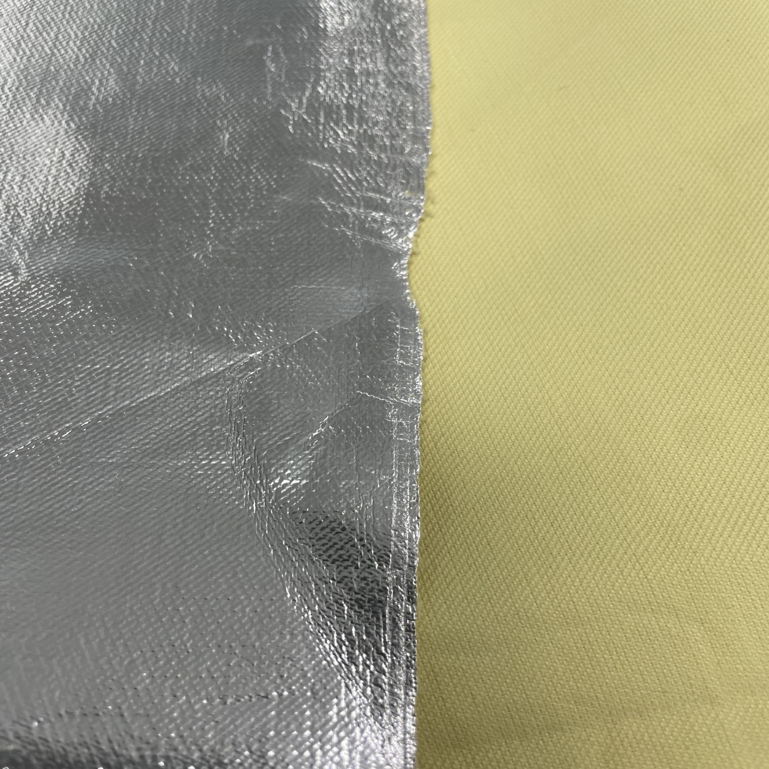 230GSM para película de aluminio para aramid compuesto tela retardante