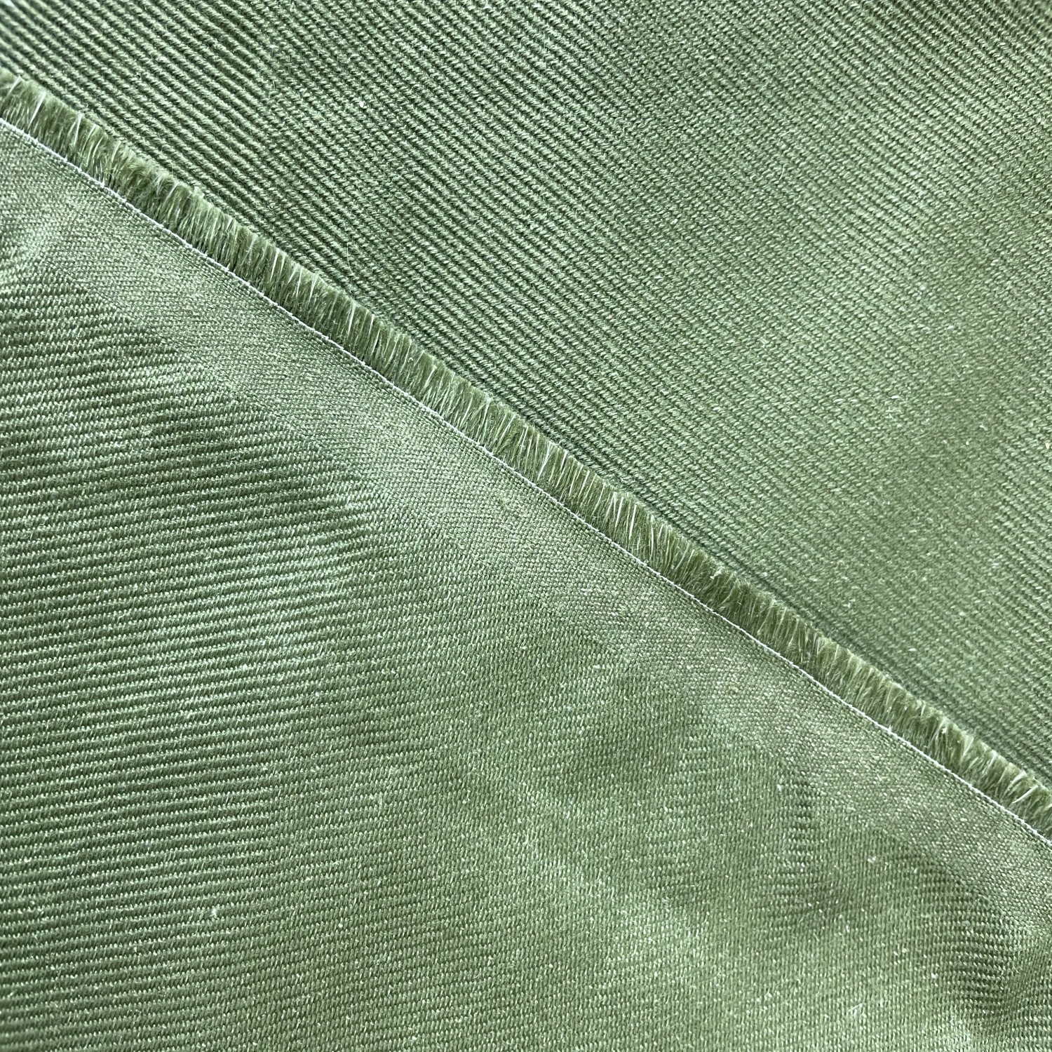 250GSM Ejército Green Para Aramid Fiberglass Cut Fabric