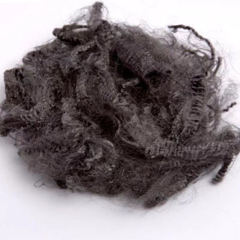 Fibras retardantes de llama de color meta-aramida resistentes a altas temperaturas y al calor.