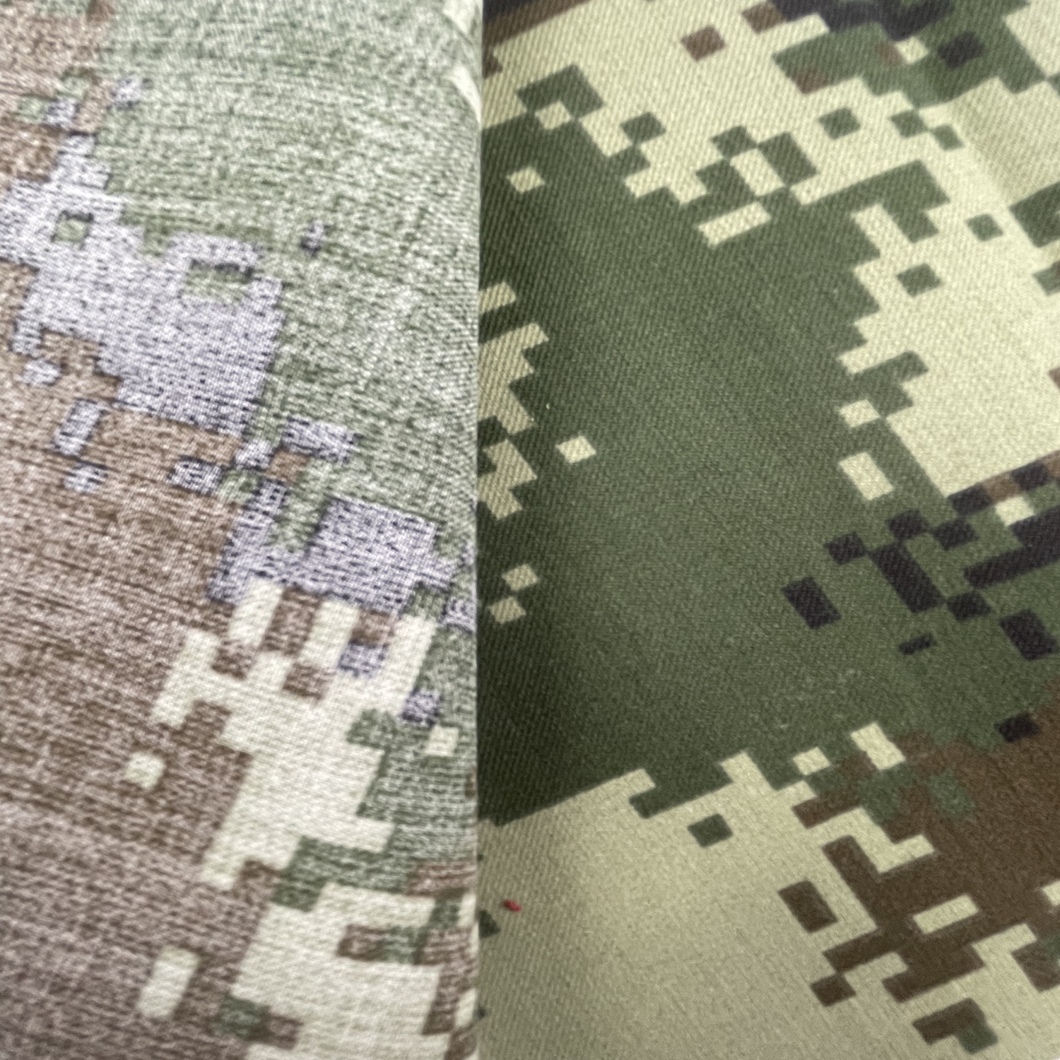 Tela ignífuga con estampado de camuflaje de metaaramida de 180 g/m²
