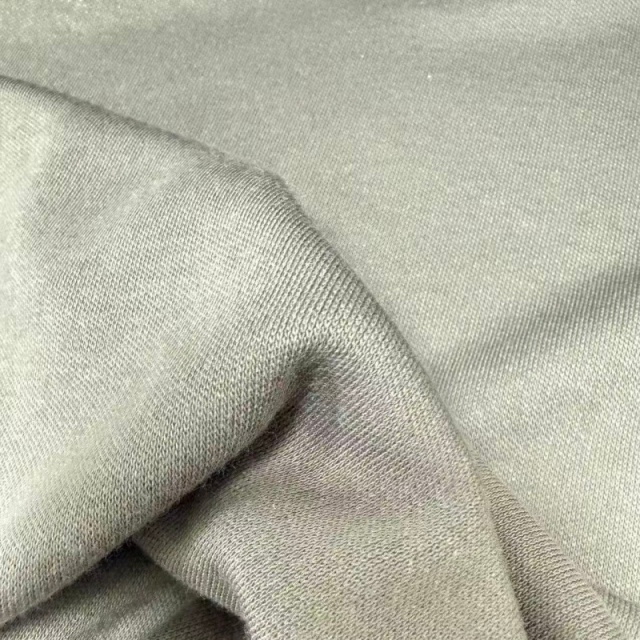  Tejido de punto de fibra reguladora de temperatura ignífugo mezclado acrílico modificado