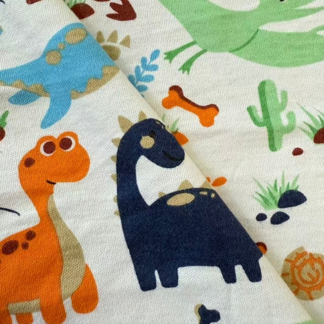 Tejido de punto pijama ignífugo para niños estándar americano