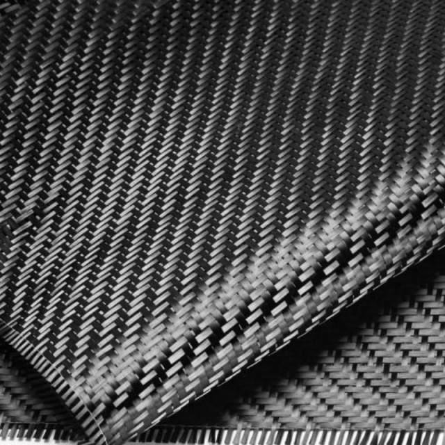 3K 280GSM Plain de tela de fibra de carbono
