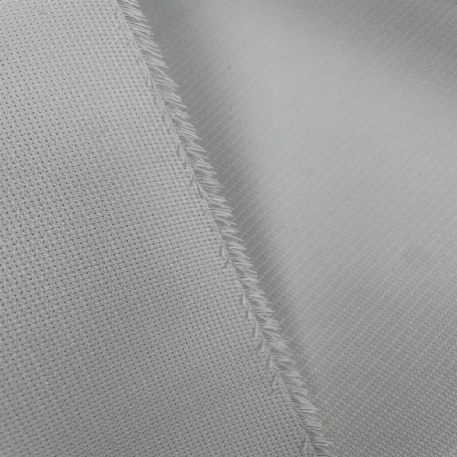Tejido retardante de llama recubierto de silicona de una cara y doble cara 100% fibra de vidrio