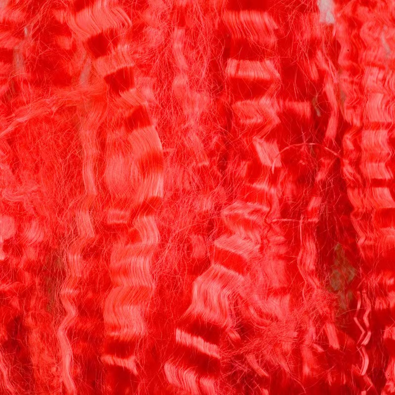 Fibras retardantes de llama de color meta-aramida resistentes a altas temperaturas y al calor.