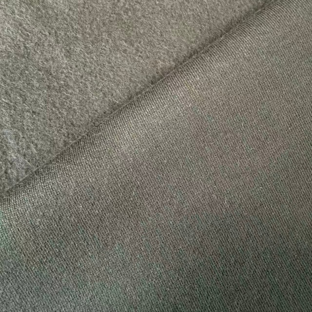 Tela de punto de sudadera de lana de un solo lado ignífuga mezclada de acrílico modificado