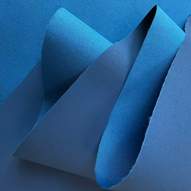 Tela Oxford recubierta de PU impermeable y ignífuga sin flúor